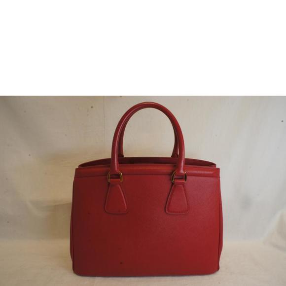 Prada Saffiano Leather Red Hand BN2402 - Picture 2 of 9